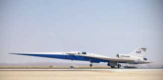 NASA supersonic plane