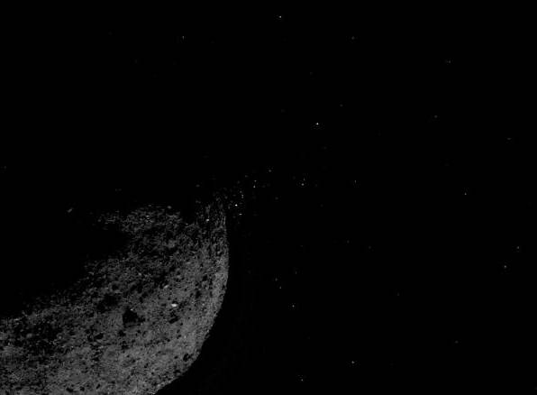 NASA imagine asteroid Bennu