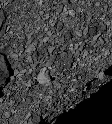 NASA-Oberflächenasteroid Bennu