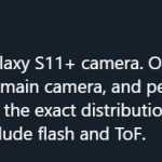 Samsung GALAXY S11 camera detalii