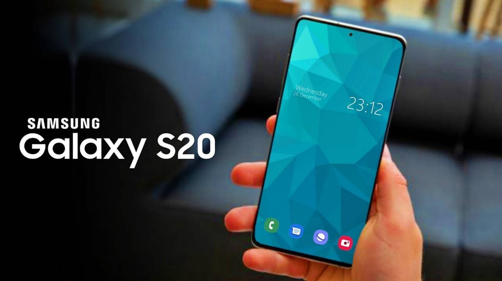 Samsung GALAXY S20 a démarré