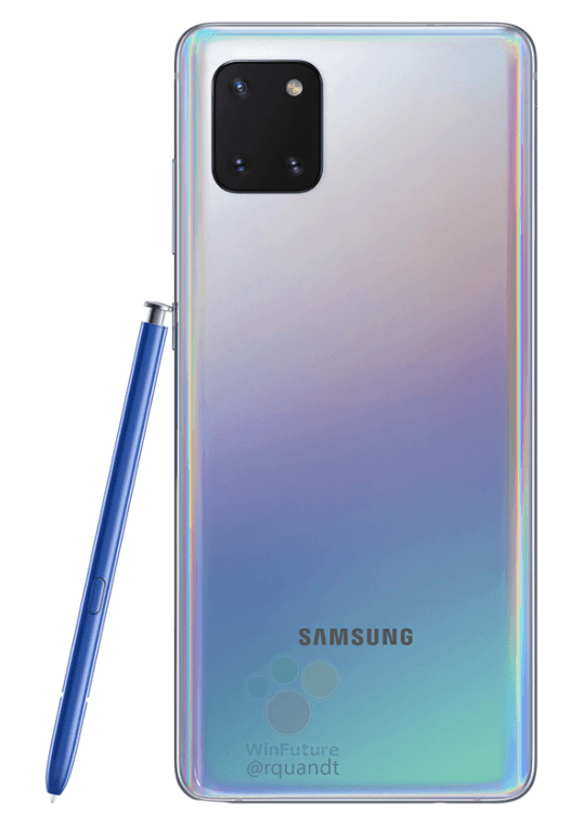 Samsung Galaxy Note 10 Lite misto