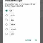 WhatsApp delete messages