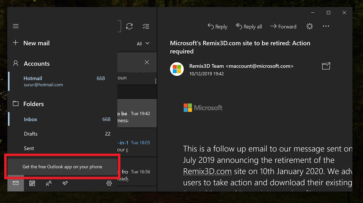 Windows 10 reclame aplicatii