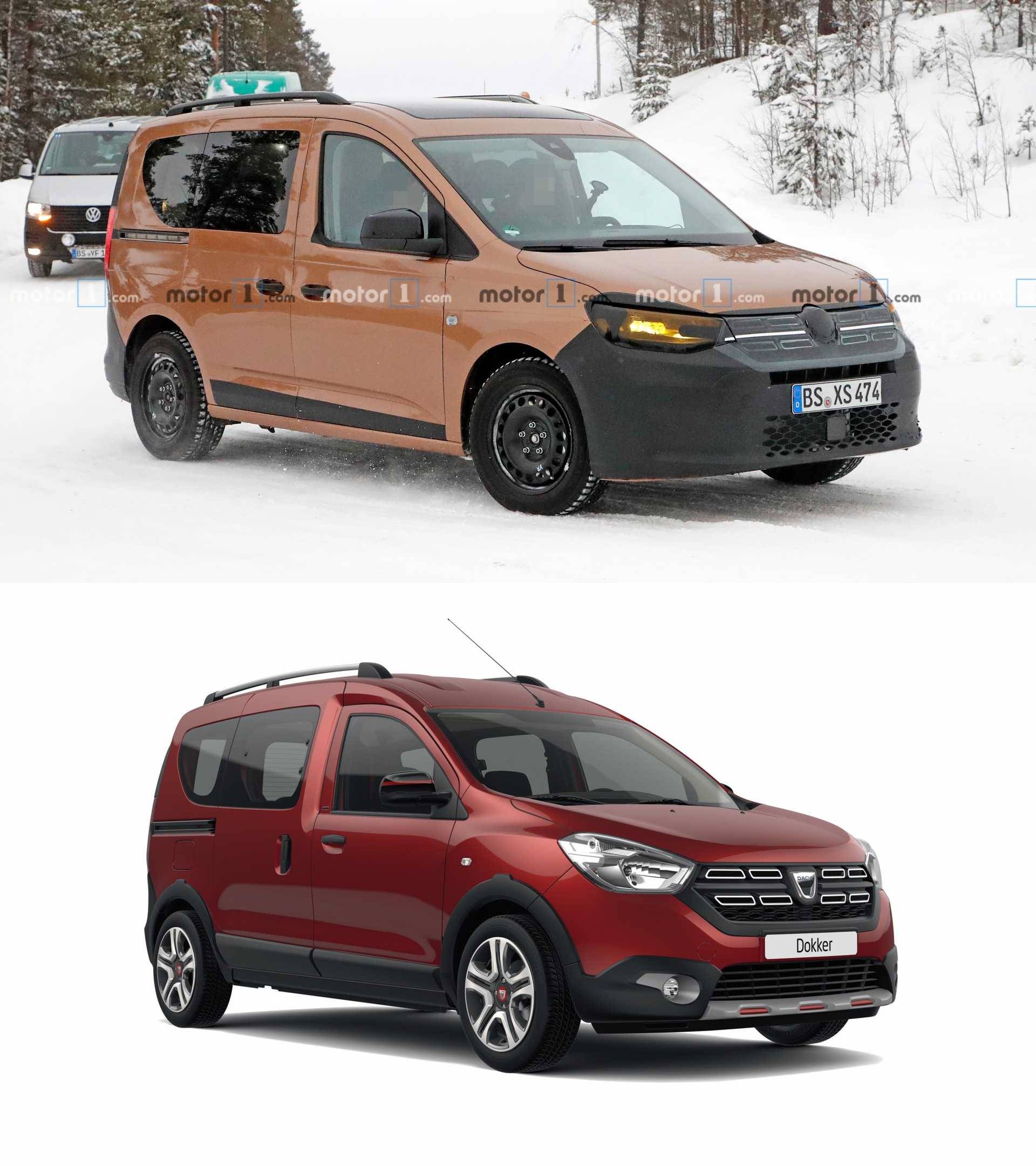 Dacia Dokker copia della Volkswagen Caddy