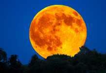 Eclipse lunar Rumania