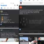 Facebook dark mode android interfata aplicatie