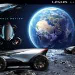 Lexus moon space car