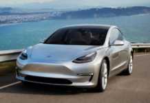 Beschleunigung von Tesla-Autos