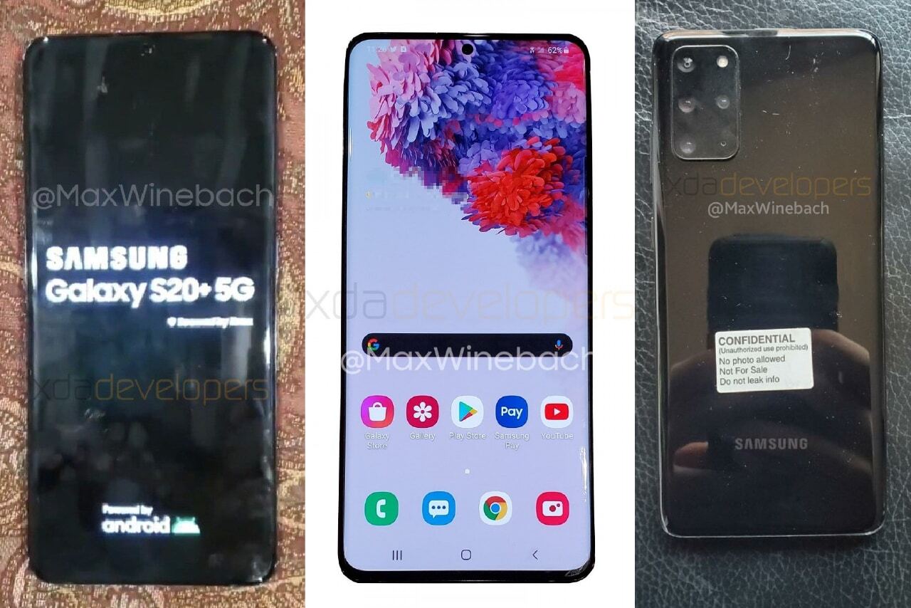 Samsung GALAXY S20 Plus: Prime IMMAGINI con un'Unità REALE