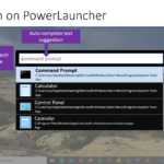 Windows 10 cautare powerlauncher