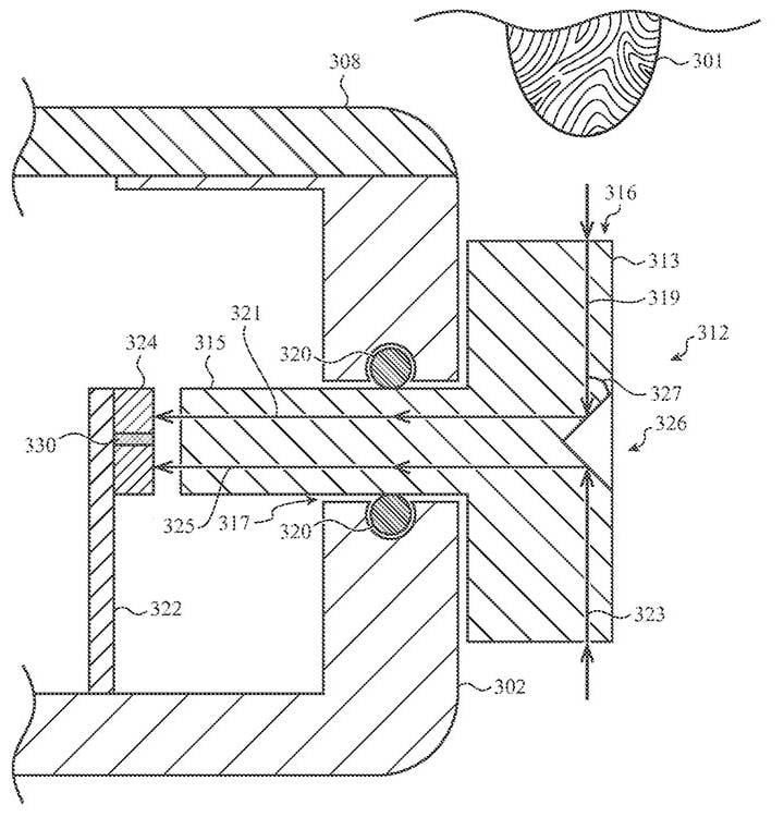 Touch-ID-Sensor der Apple Watch