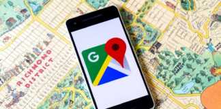 Aktualisierung der Google Maps-Anwendung