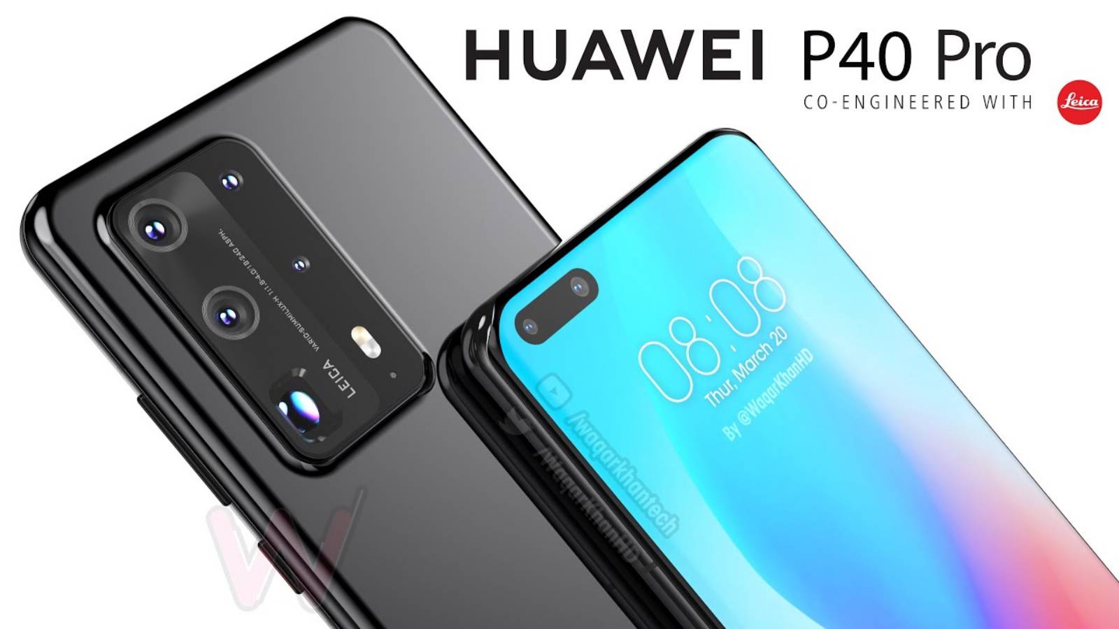 Huawei P40 Pro nattilstand