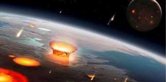 Tierra de asteroides de la NASA
