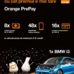 Orange vinder BMW