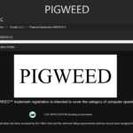Pigweed Google registrering