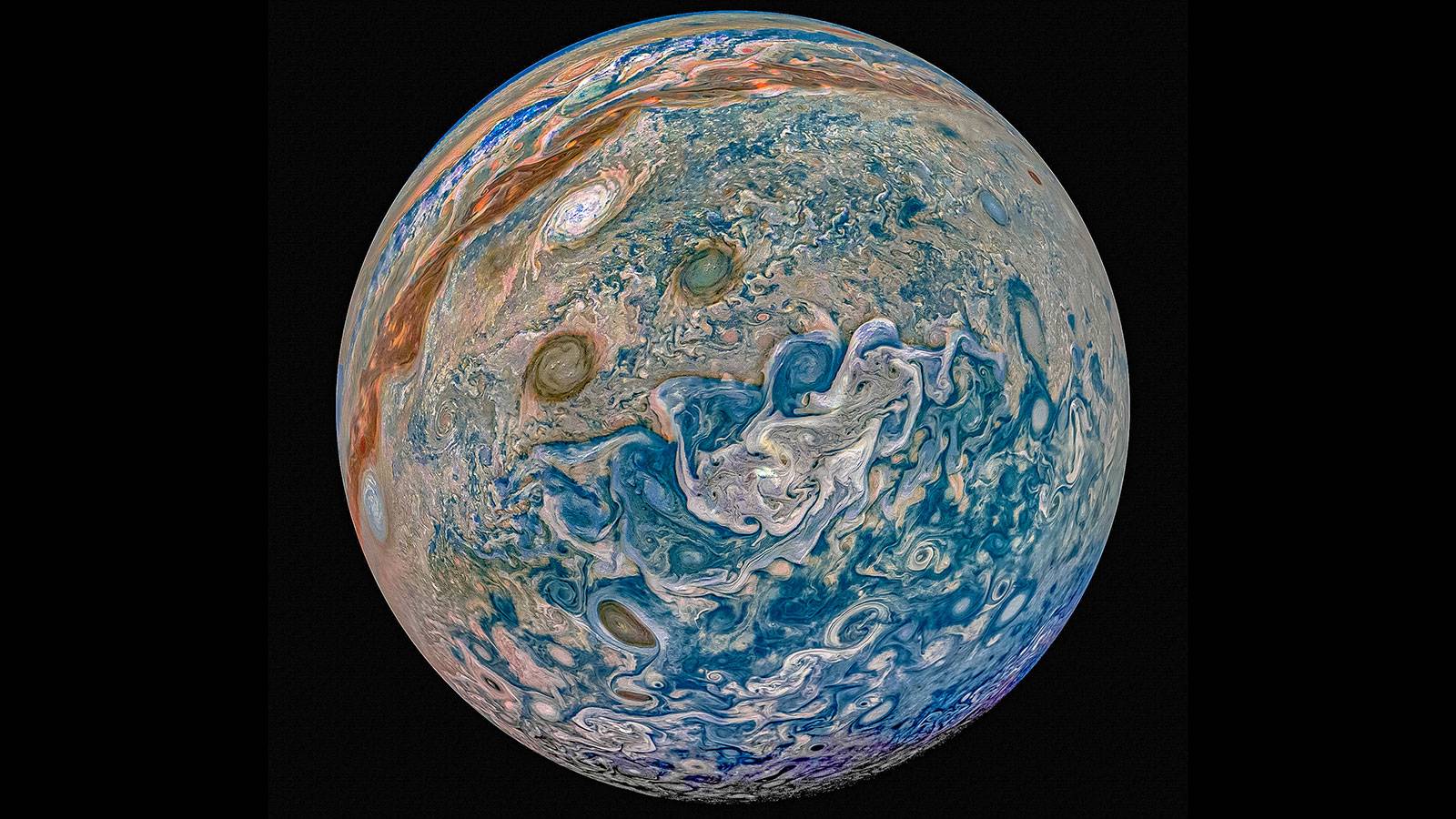 Planeta Jupiter coroana