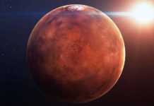 Planeta Marte cutremure