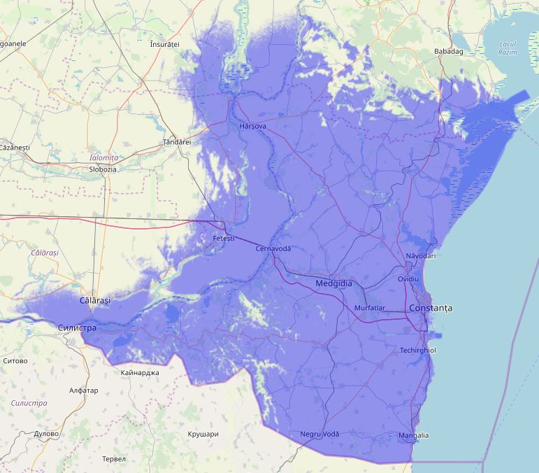 RCS & RDS coverage 2G Constanta