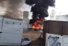 Incendie d'un camion à batterie RO-ALERT