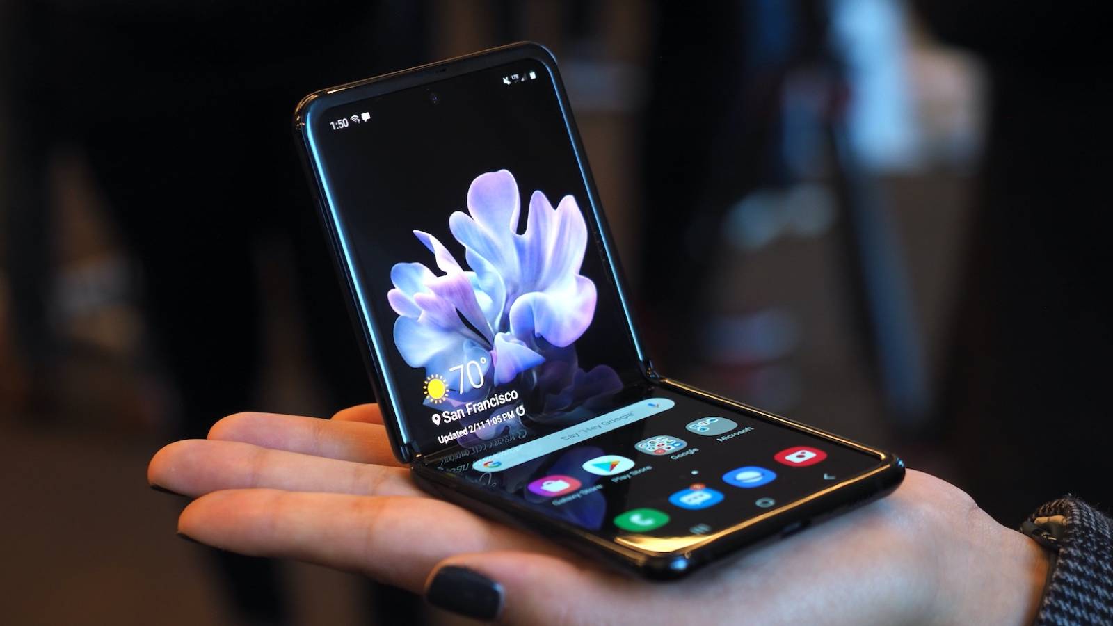 Samsung GALAXY Z Flip förbeställer