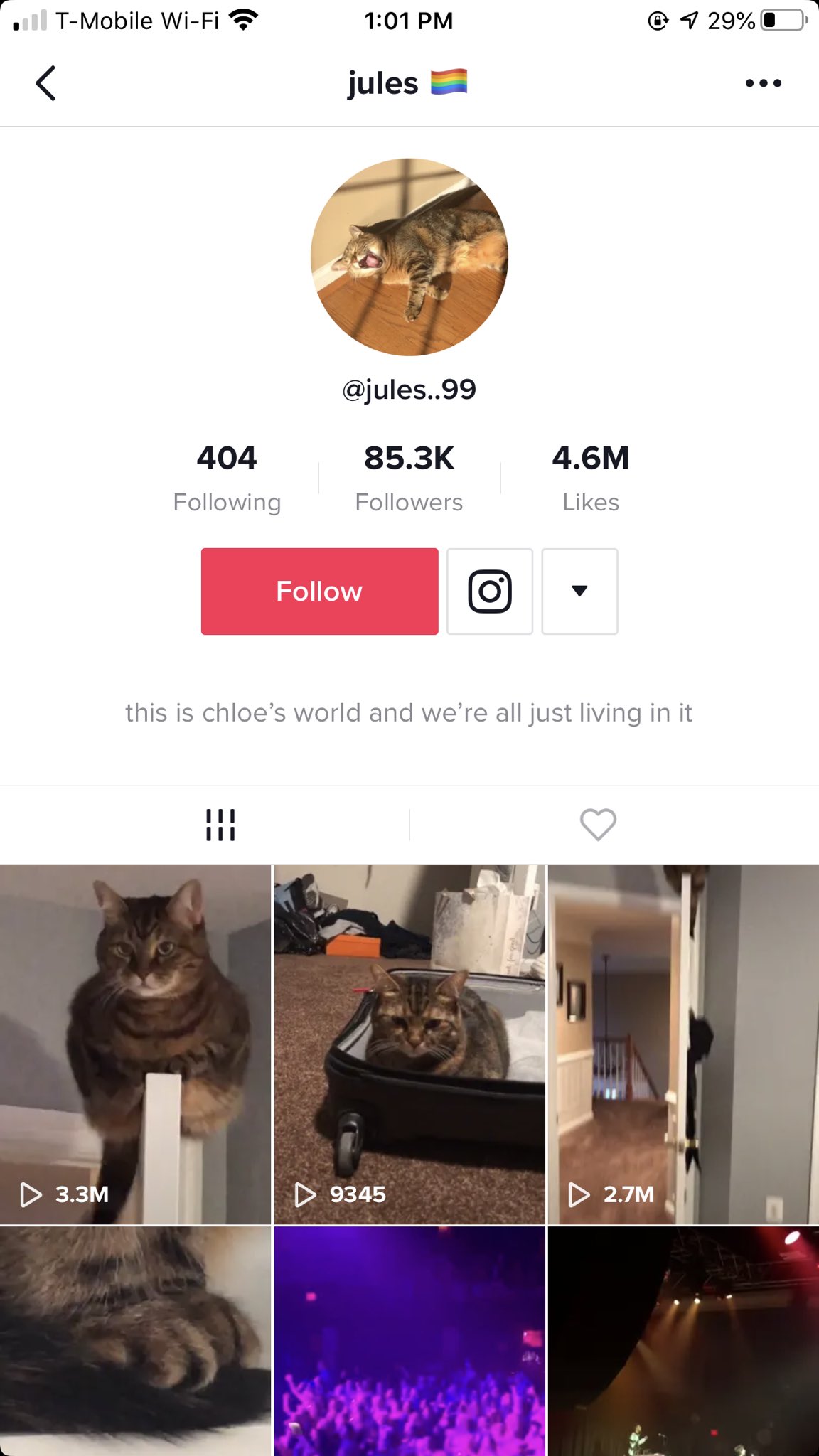 TikTok design instagram