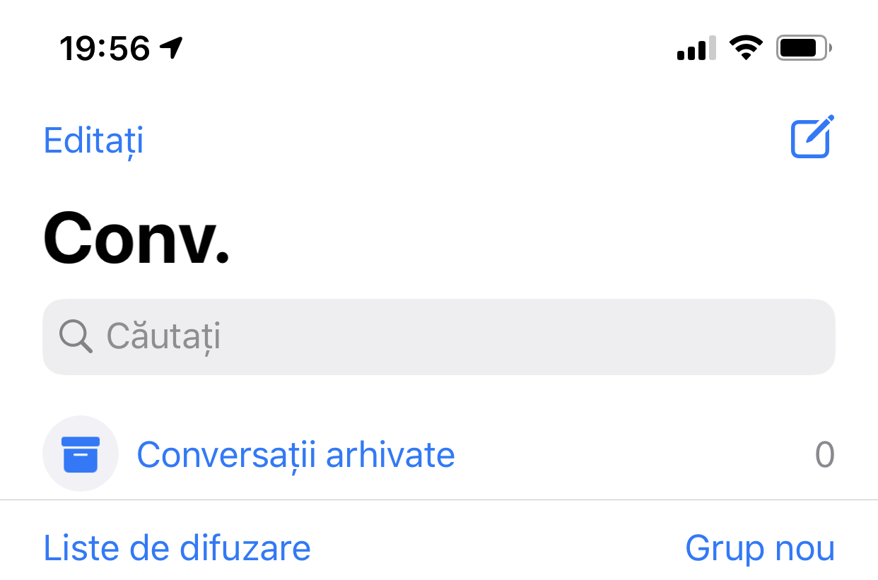 WhatsApp search conversations