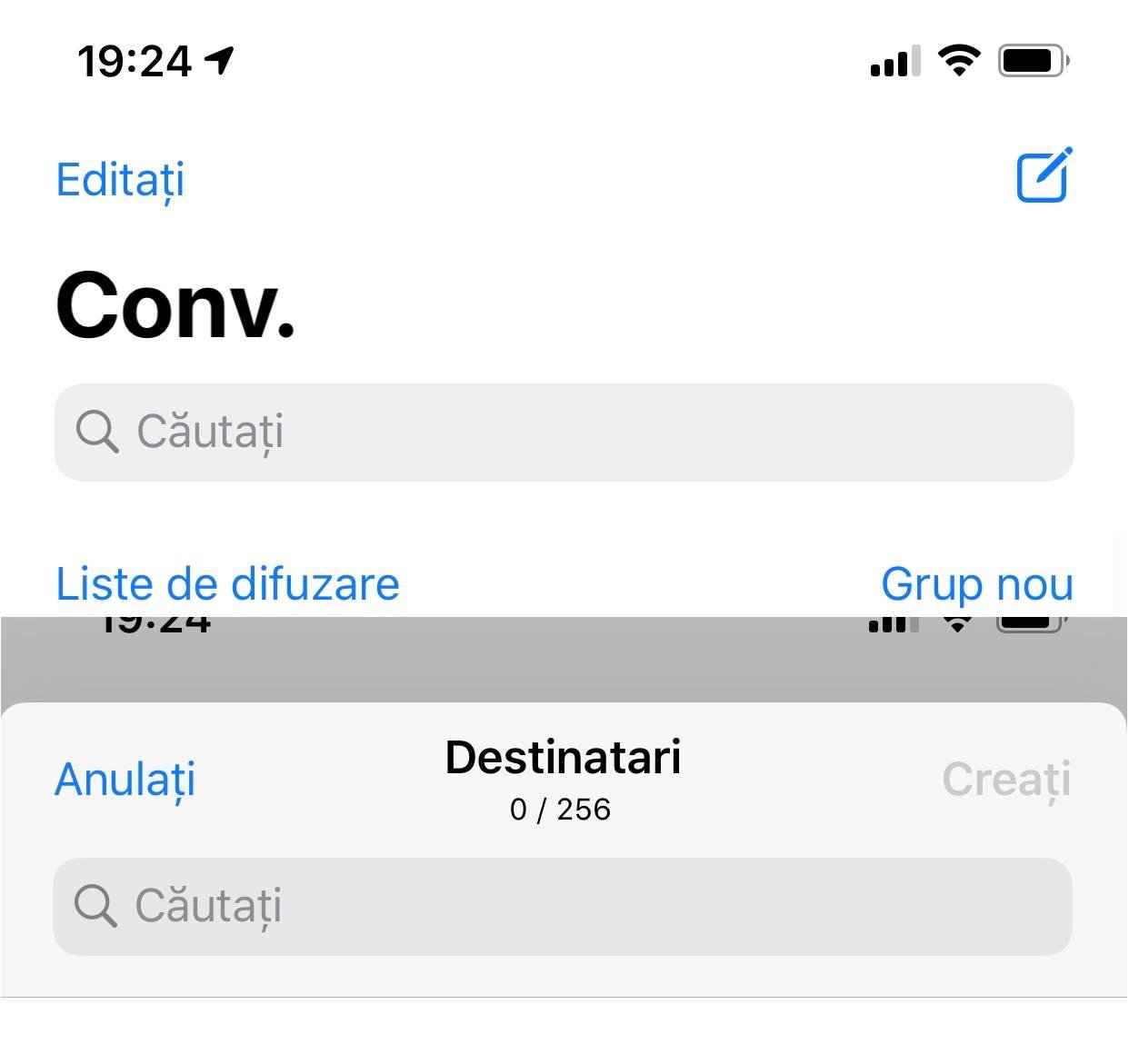 WhatsApp-lähetyslistat