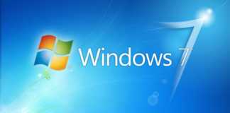 Windows 7 wordt gesloten