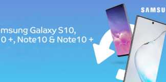 eMAG Samsung GALAXY S10 Note 10-aanbieding