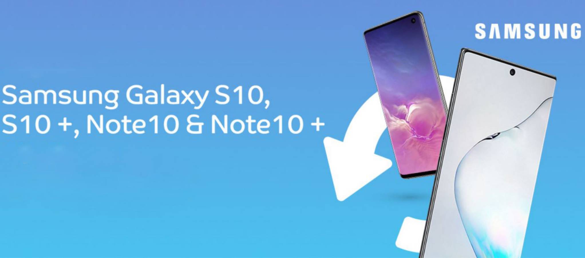 eMAG Samsung GALAXY S10 Note 10-aanbieding