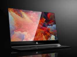 Gebogen iMac Pro