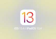 iOS 13.4 auton avain