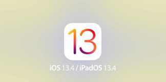 iOS 13.4 auton avain