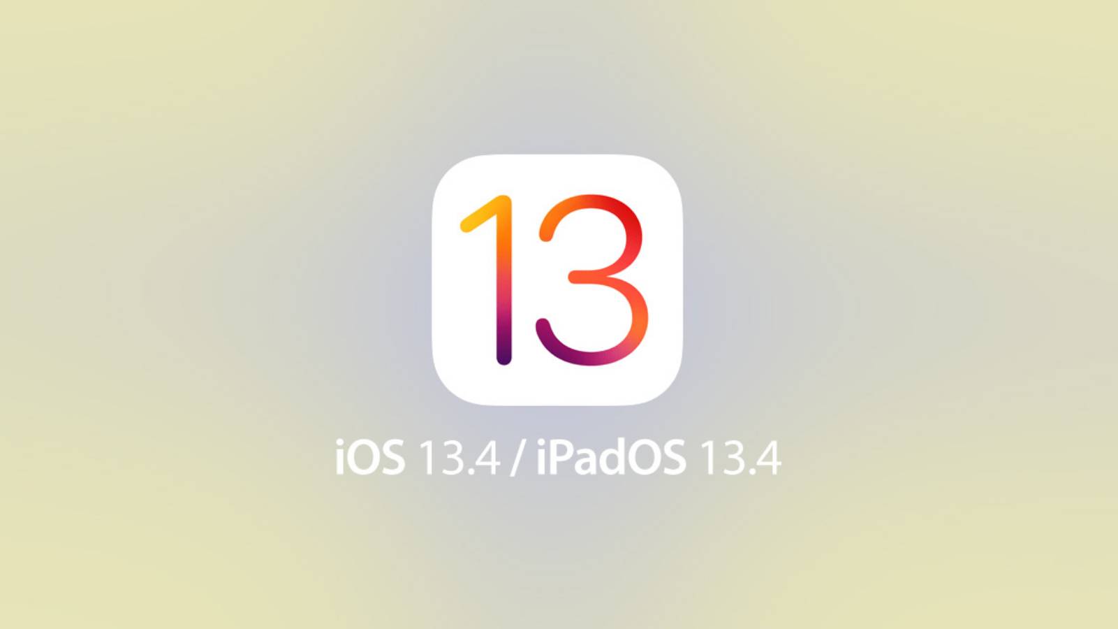 iOS 13.4 bilnøgle