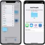 iOS 13.4 functie icloud folder sharing