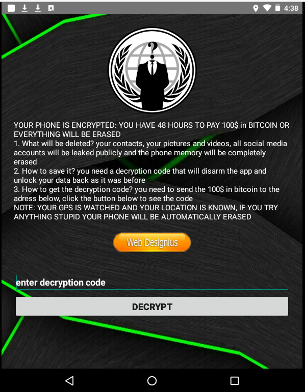 Android covidlock ransomware