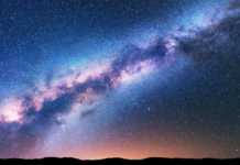 Calea Lactee bioluminiscent