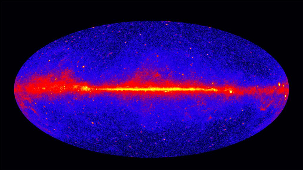 Milky Way galaxy diameter