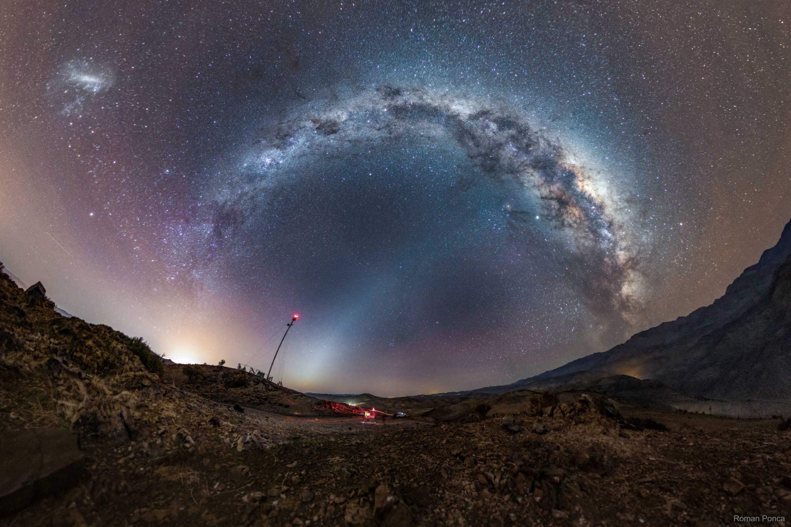 Milky way zodiac image