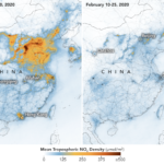 Vervuiling door het coronavirus China