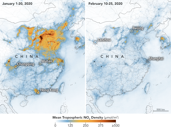 Coronavirus föroreningar Kina