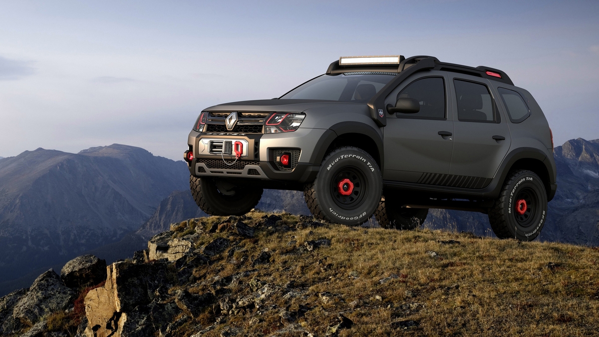 DACIA Duster extrem concept drum