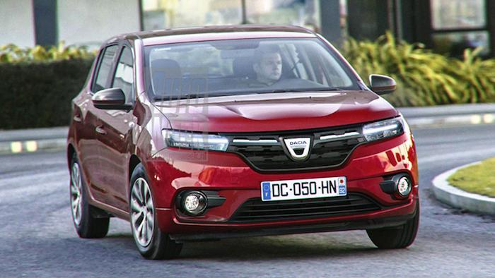 DACIA Logan imagini sandero 2021