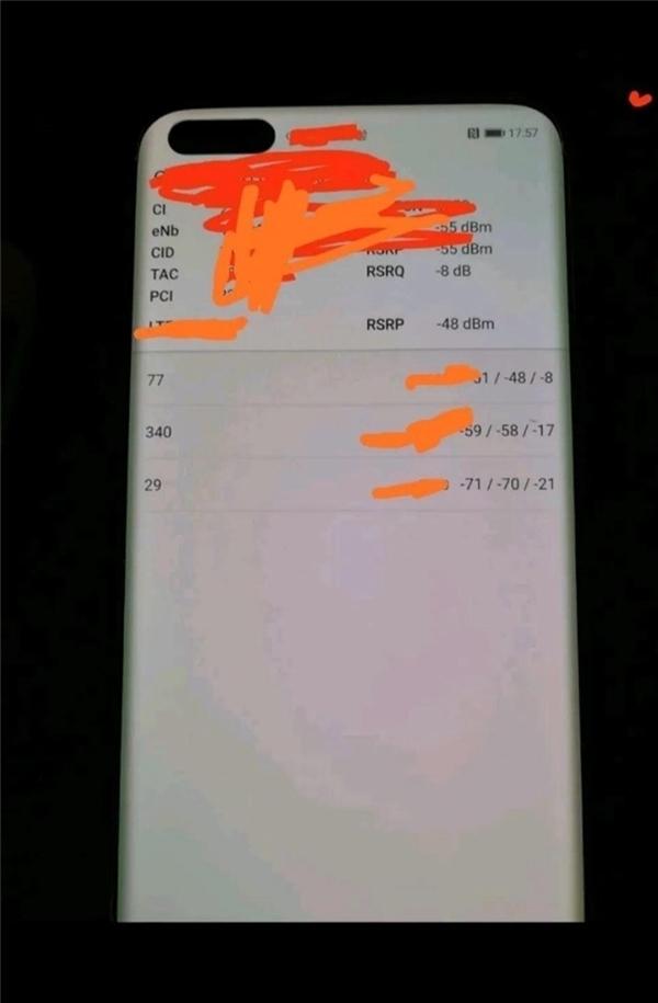Image de l’écran du Huawei P40 Pro