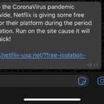 Netflix inselatorie coronavirus