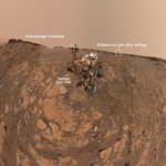 Planeta Marte selfie Curiosity