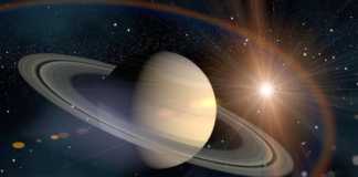 Planeta Saturn Dione