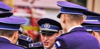 Romanian poliisin moottoripyöräilijät